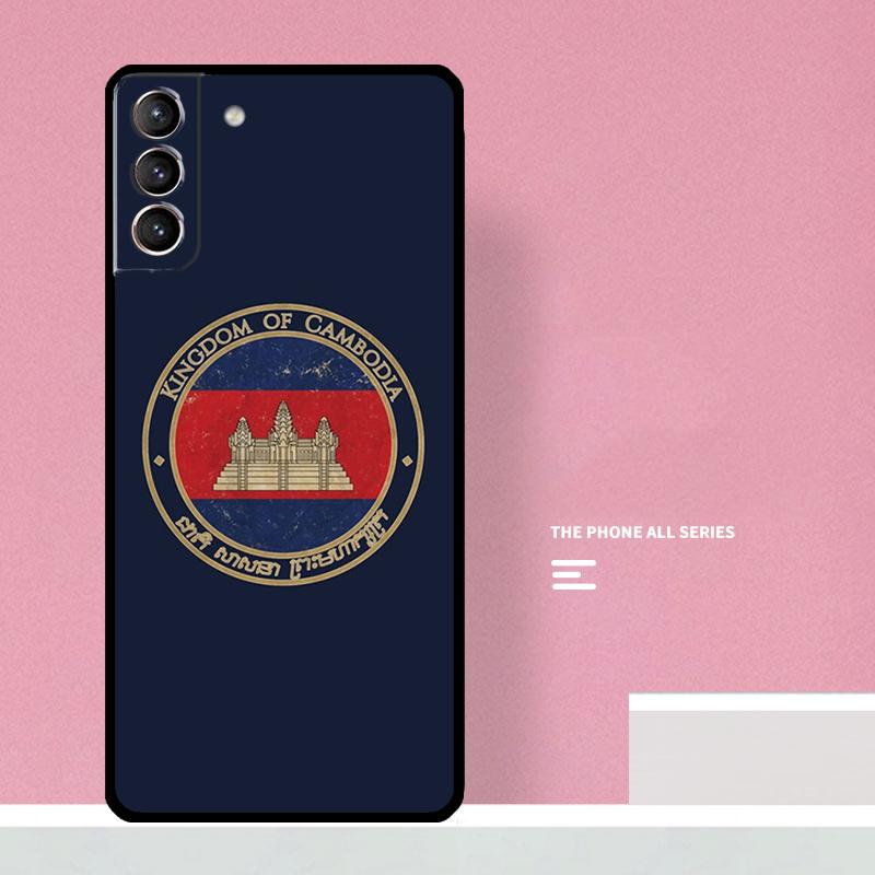 

Cambodia Flag Phone Case For Samsung Galaxy S24 S26 Ultra S20 S21 S22 S23 S25 Plus S10 S25 FE Cover Coque Galaxy S26Ultra
