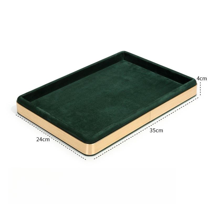 

Necklace Jewelry Storage Tray Jewelers Counter Showcase Pallet Jewellery Trinket Display Pallet Live Stream Organizer Tray