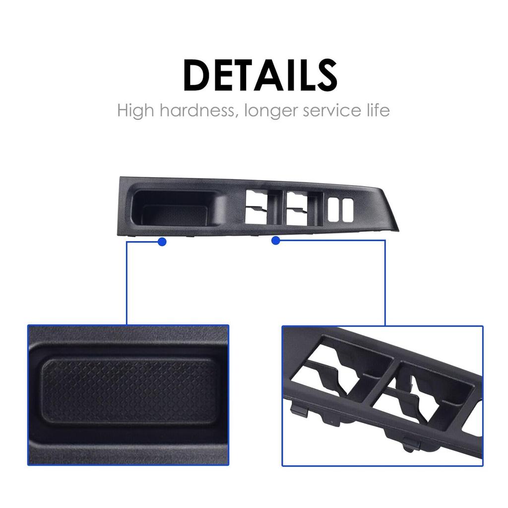 74231-52630-C0, 74232-52570-C0 Door Window Switch Panel Bezel for Toyota Vitz 2010 2011 2012 2013 2014