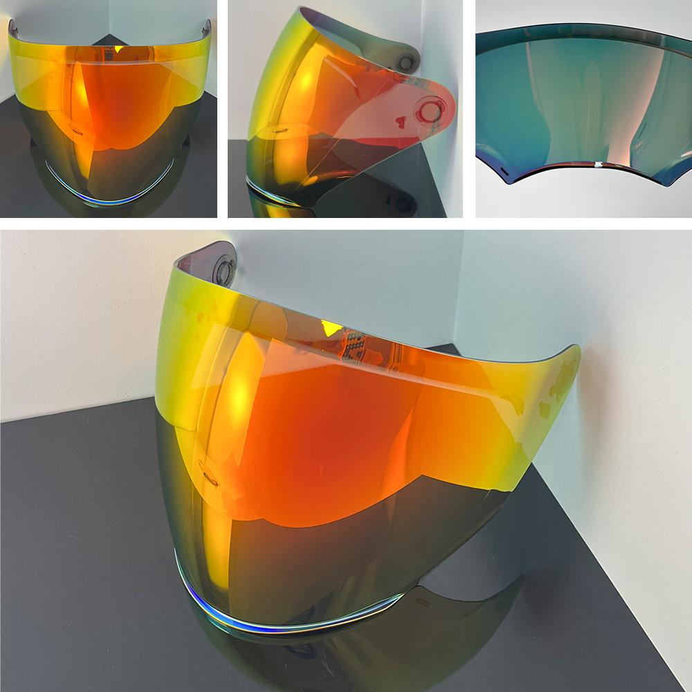NFJ Visor Face Shield for KYT TTR-JET Anti-Scratch UV Cut Windproof Polycarbonate Visière Helmet Lens Replacement Motorcycle
