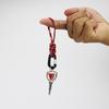 1Pcs Key Ring Umbrella Rope Hook Outdoor Camping Braid Rope Multifunction Key Lanyard
