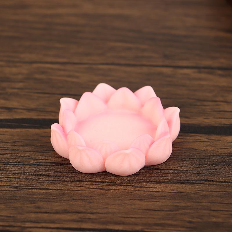 New Year Mascot Car Ornament Cute Little Buddha Guanyin Land Father-In-Law God Of Wealth Lotus Base Resin Ornament For Home