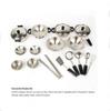 Stainless Steel Mini Kitchen Cutlery Toy Set for Children’s Pretend Play