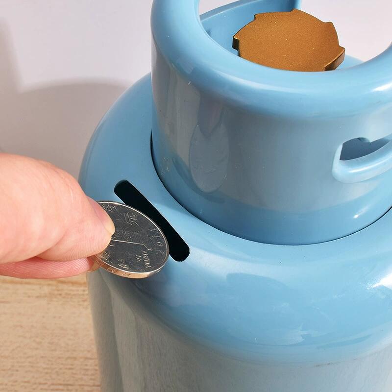 Creative Gas Cylinder Piggy Bank - Fun Coin Storage for Kids