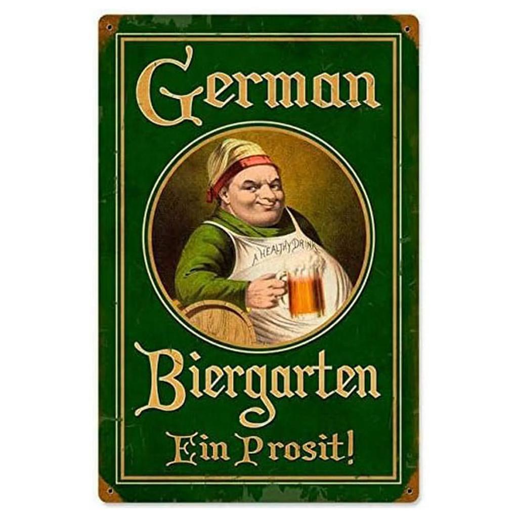 Brand Beer Metal Tin Signs Plaque Bavaria Wall Decoration Vintage Posters Iron Painting for Man Cave Home Cafe Garden Club Bar