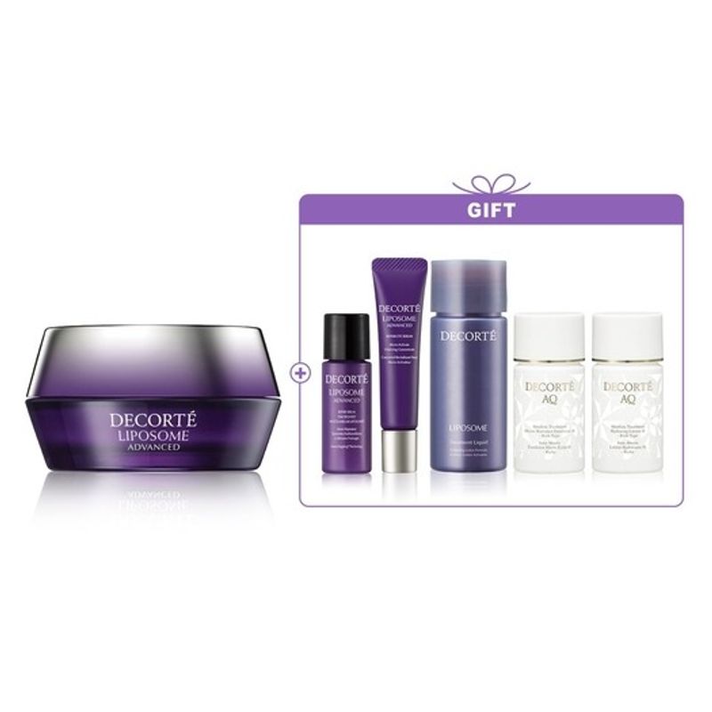decorte Liposome Advanced Repair Cream Set FREE