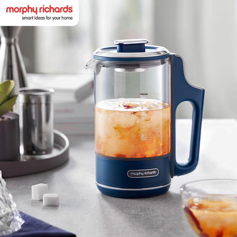 Morphy Richards MR6086 Portable Health Kettle & Mini Tea Maker CN plug (adapter included)