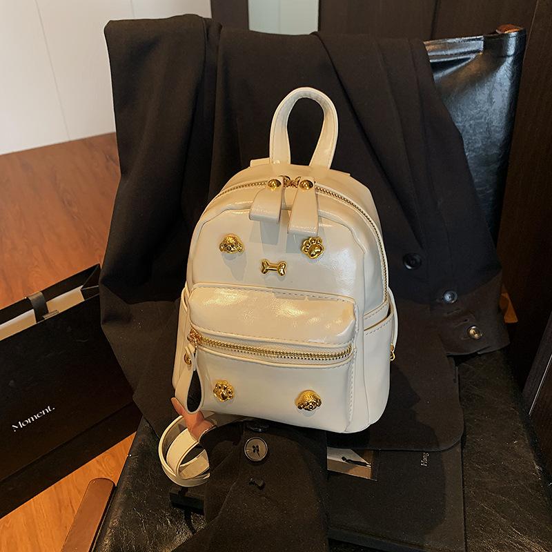 Casual Backpack Women's Fashion Niche Design Korean Version 2025 New Fashion Student Schoolbag Lightweight Travel Backpack