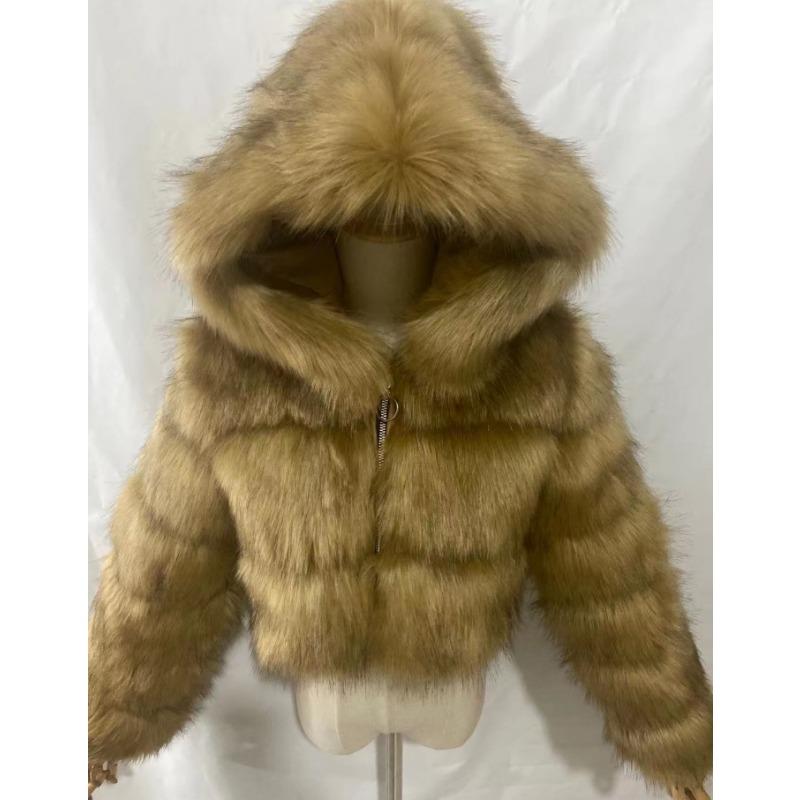 New imitation fur coat coat, fashionable imitation fur, Haining imitation fur is fashionable and versatile