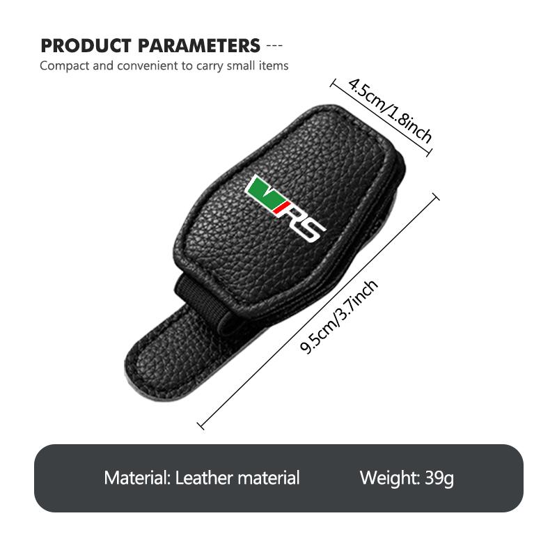 Car Sun Visor Glasses Holder Visor Bracket Sunglasses Support For Skoda Superb MK3 Derivative VisionS Yeti Scala Enyaq-iV