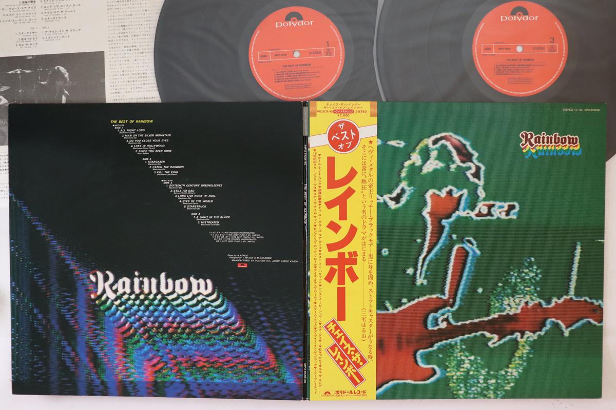 

LP Record RAINBOW - Best Of Rainbow MPZ813940 POLYDOR 1979 Japan Obi Rock Used
