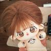 Kawaii Plush Cotton Doll Idol Stuffed Super Star Figure Dolls Cute Fat Body Cherry Blossoms Girl Doll Can Change Clothes Gift