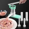 Drucktyp Wurstfleischfüller Horizontaler Wurstmacher Hausgemachtes Küchenfleischwurst-Herstellungswerkzeug Wurstfüller-Zubehör
