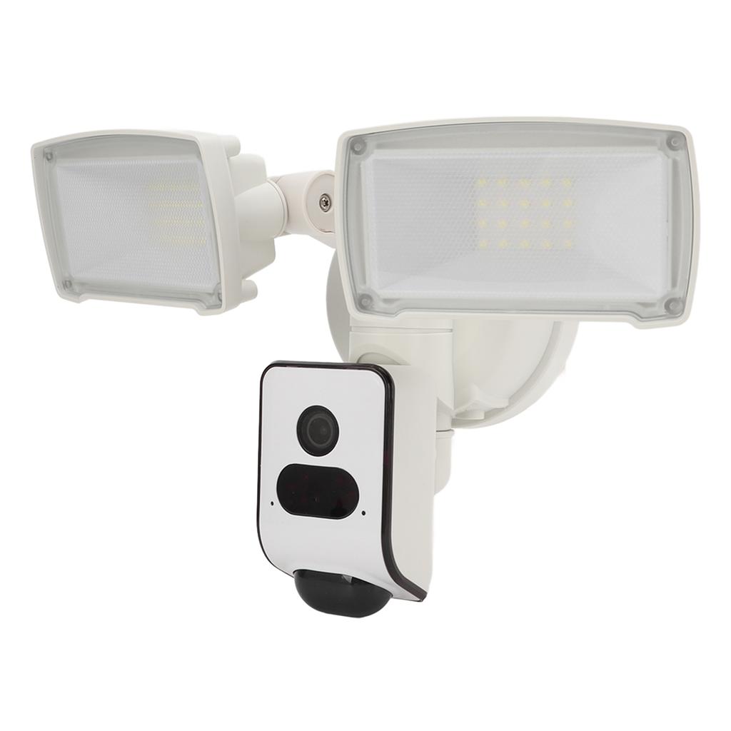 3MP Floodlight Camera IP65 Waterproof Night Vision 2 Way Audio 120 degrees  Lens Angle Motion Detection for