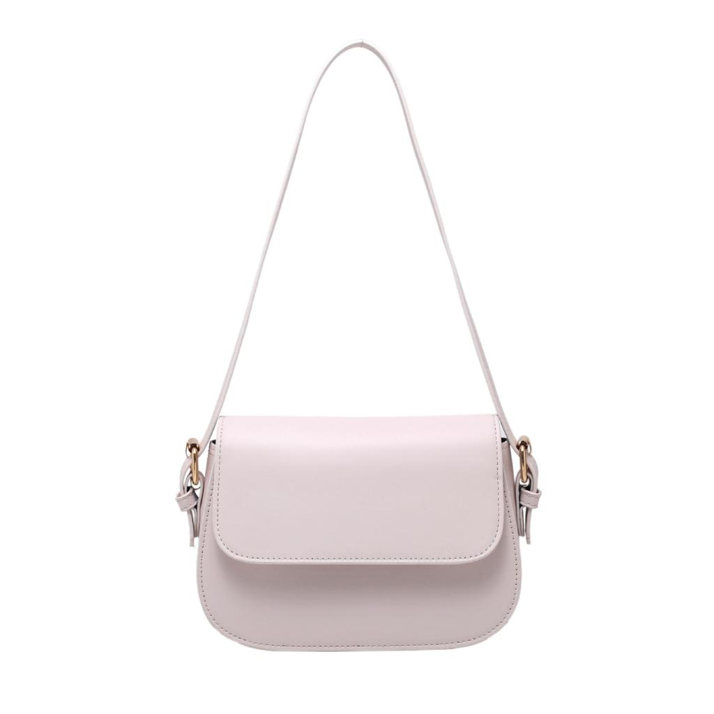 New Fashion Casual Small Square Bag Women's Solid Color Versatile Shoulder Messenger Bag