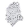 Vintage Key Silicone Molds Heart Lock Keyhole Fondant Mold Cake Decorating Tools Cupcake Topper Candy Chocolate Gumpaste Mold