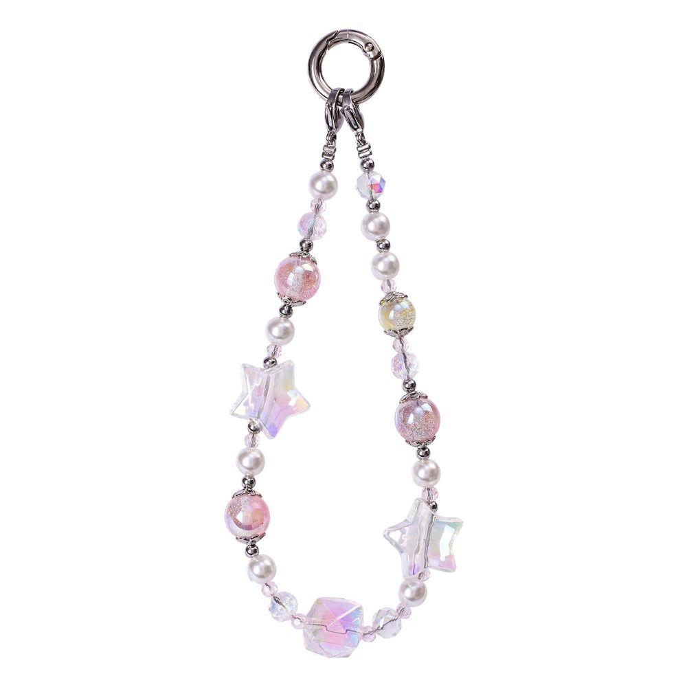 Dazzling Phone Case Chain Lanyard Short Phone Bracelet High End Phone Lanyard Pendant