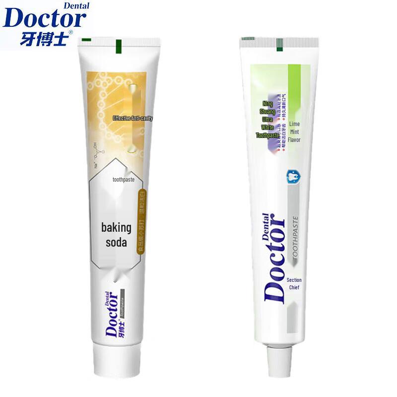 

Dr. Dental Anti-Cavity & Whitening Toothpaste Duo
