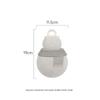 Fasola Small Hot Water Bottle, Water-Filled Warm Water Bag, Hand Warmer for Girls, Silicone Mini Baby-Specific Hot Compress Bag