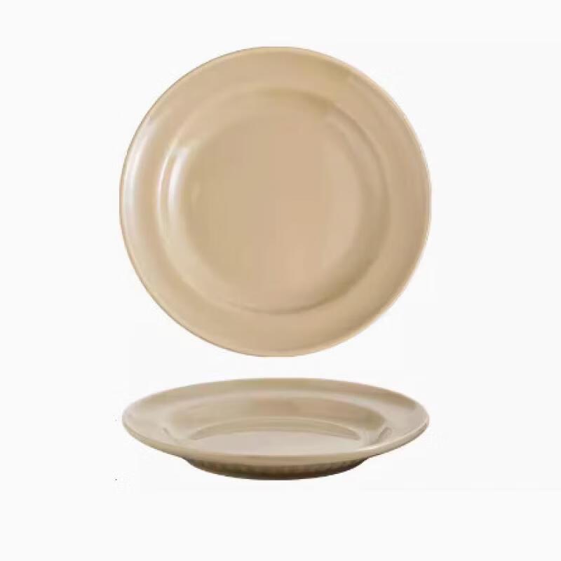 

Minimalist Cream Style Ceramic Divided Plate