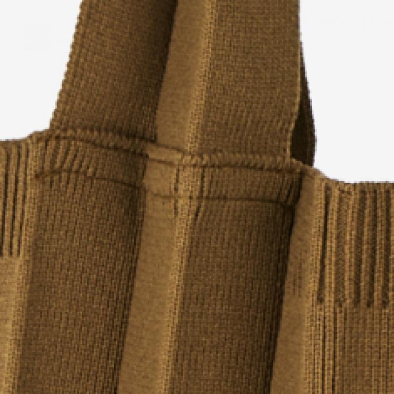 Pleatsmama New Shoulder Bag Camel