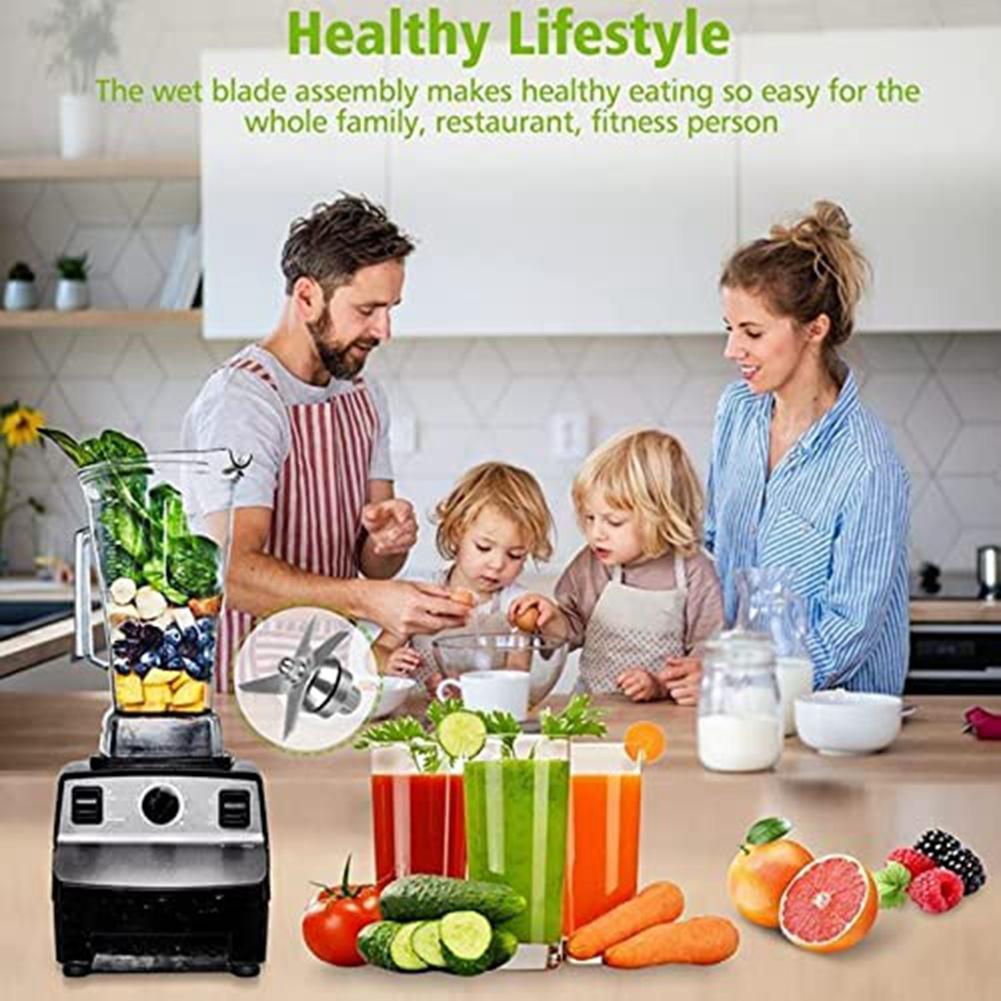 Wet Blade Assembly Replacement Blades, Blade Assembly Compatible for Vitamix 5200 Series Blender