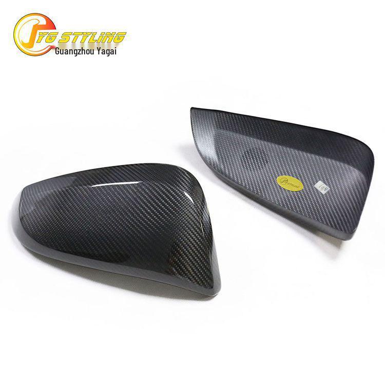 Dry Carbon Fiber Rearview Mirror Cover for Toyota Highlander & RAV4