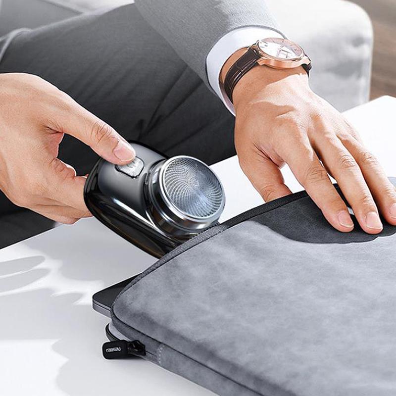 Мужская мини-электробритва карманного размера для лица и бороды — фото 6