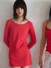 CERRIC Soft Long Top _ Red