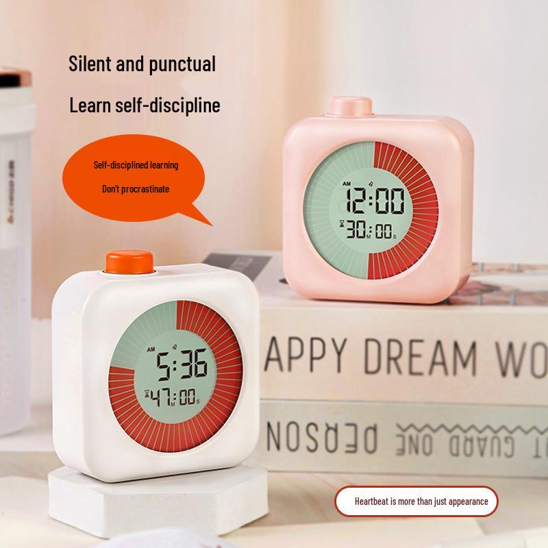 60-Minute Visual Countdown Timer with Alarm for Students