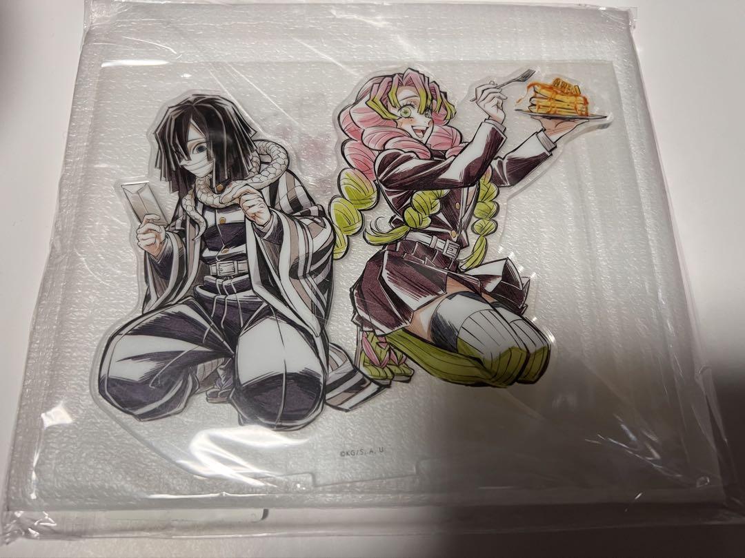 

[USED] Demon Slayer Real-time Cafe Obanai Mitsuri Acrylic Stand