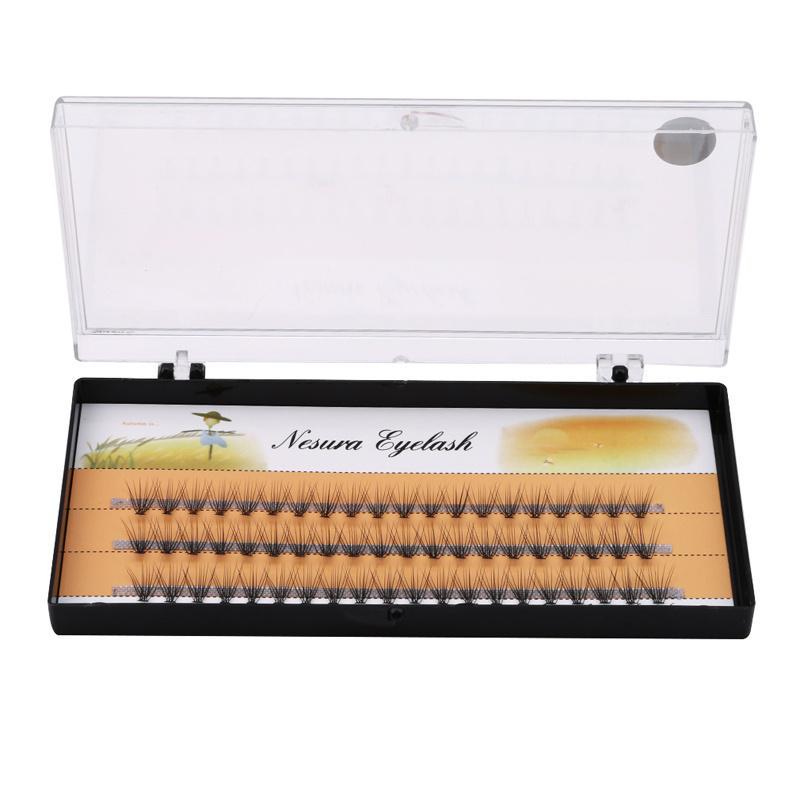 Ciglia morbide Deluxe Extension Ciglia Finte Ciglia a Ventaglio per Donne Naturali Soffici a Ventaglio Ciglia Volume Riutilizzabili Facili da Applicare Trucco Occhi Accessorio di Bellezza