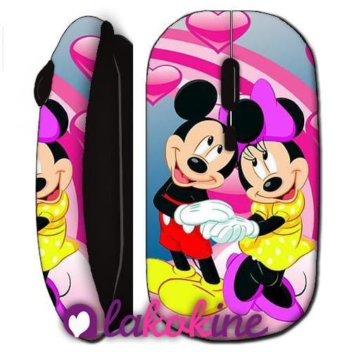 Souris sans fil Mickey et Minnie mouse Love
