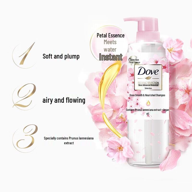 Dove Cherry Blossom Foaming Body Wash