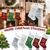Christmas Plush Stockings, Candy Boots, Holiday Gift Bags, Christmas Tree Decorative Stockings, Large Sock Gift Bags (5 Pieces)