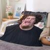 Coperta Rainer Winkler Drachenlord per Divano Ufficio Letto Aereo Viaggio Dormire Leggere Rilassarsi Campeggio Morbida e Calda