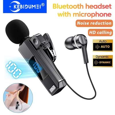 Lavalier Microfoon Draadloze Bluetooth Oortjes Sport Zweetbestendig High Fidelity High-Definition Bellen Ruisonderdrukkende Oortjes