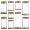 Eco-Bottle High Borosilicate Glass Vase: Hydroponic Plant, Flower Arrangement, Micro-Landscape, Betta Fish Tank Container