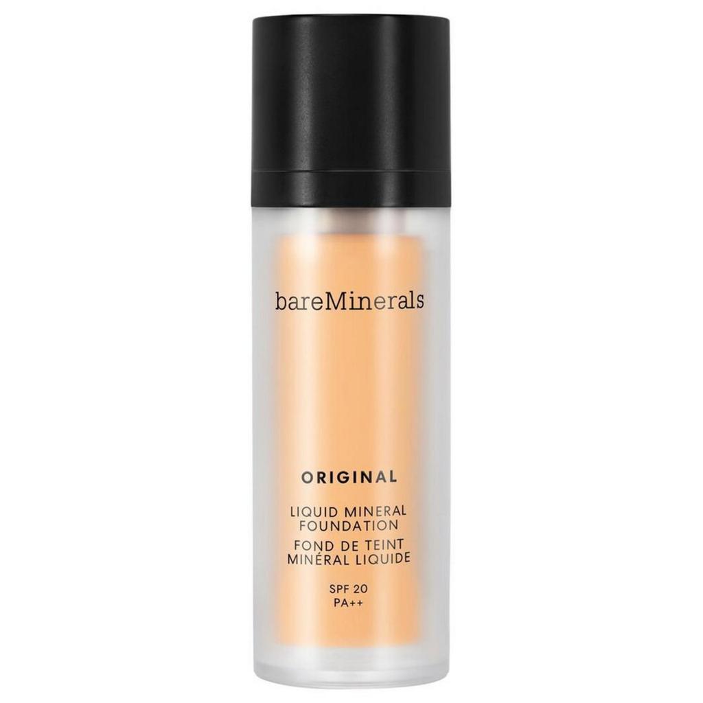 BareMinerals, Original Liquid Mineral, Luminous, Liquid Foundation, 08, Light, SPF 20, 30 Ml