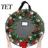 Durable Garland Protection Case Large Round Storage Bag, Waterproof Oxford Container with Reinforced Carrying Handles Handles, Tear-Resistant Tote for