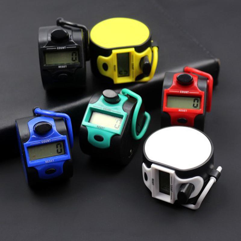 Tally Counter Hand Held Knit Row Clickers 5 Digit Number Handheld Manual Lcd Electronic Sports Counting Tool