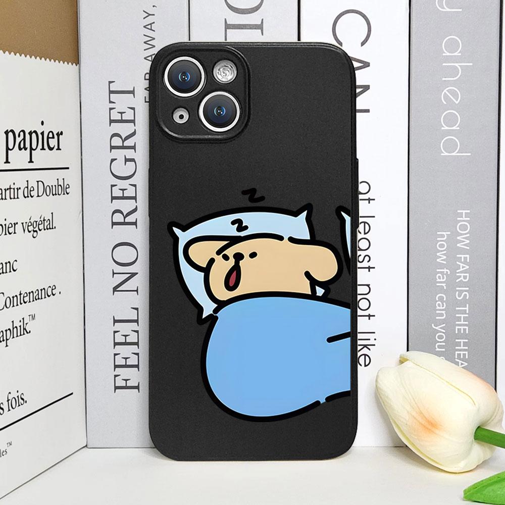 

Забавный чехол для телефона с изображением пары собак для IPhone 11 12 13 14 15 16 Pro Max 7 8Plus X XS MAX SE2 Ударопрочный мягкий чехол Парные Fundas iPhone 15 Pro