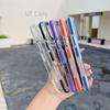 Luxury Transparent Magnetic for Magsafe Case For iPhone 17 Pro Max  Air 16 15 14  Plus13 12 11 Colorful Border Shockproof Cover