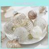 Festive Christmas Decoration Kit Painted Ornaments Home Party Decor Supplies