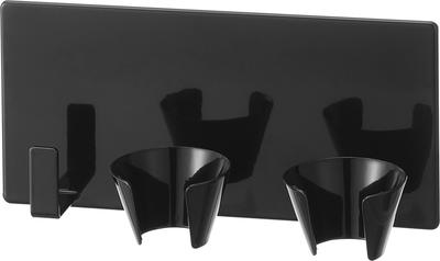 Yamazaki Jitsugyo Magnetic Hand Blender Holder Black W18 X D7 X H8.5cm Tower Floating Storage Kitchen Appliances Storage 1613