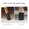 4 Rolls Chair Leg Hats Non Woven Fabric Feet Protector Pads Silent Shockproof Protective Tape Furniture Table Socks Plugs Home Decor