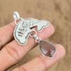 Wedding Gift For Her 925 Sterling Silver Natural Sunstone Gemstone Pendant Fish