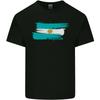 Argentina Football Distressed Flag Unisexs Light Cotton TShirt