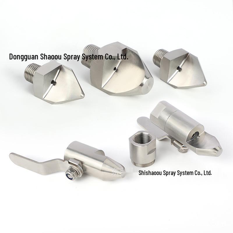 High-Pressure Stainless Steel Spray Nozzle for Car Wash and Cooling Systems