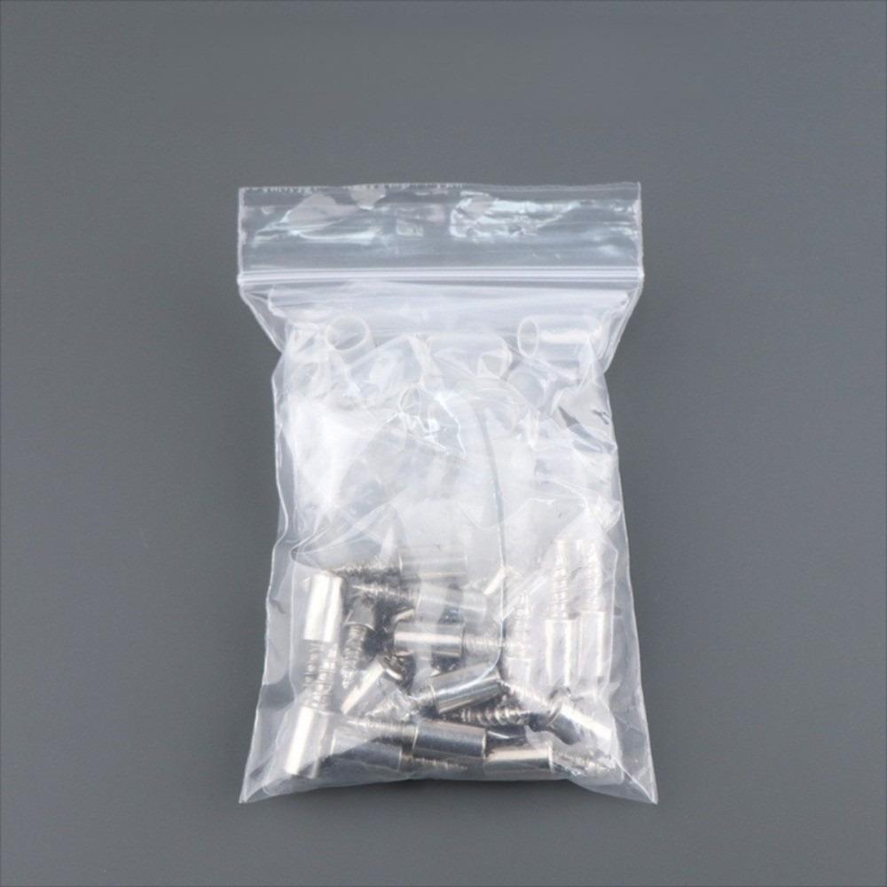 

20pcs Nonslip Cross Self-tapping Screw Cabinet Hardware Laminate Support Laminate Support Screw DIY Rubber Sleeve